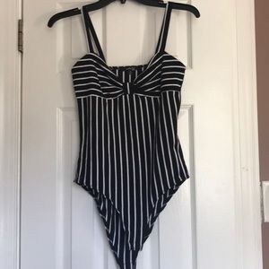 Bodysuit CASUAL CUTE black and white size (M)
